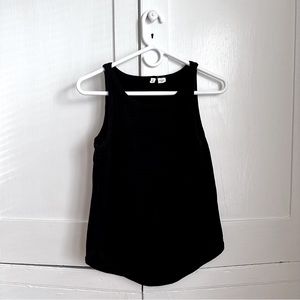 Anthropologie Moth Tank Women’s Textured Knit Black - Size XS/TP